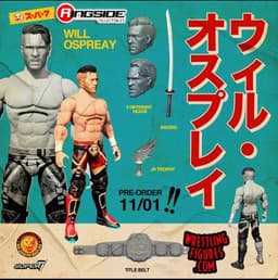 New Japan Pro-Wrestling - Will Ospreay - New Japan Pro Wrestling Series 1 - 1/12, view 2 of 7