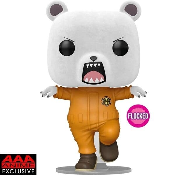 One Piece - Bepo - POP! Animation (1896) - POP! Vinyl - Flocked