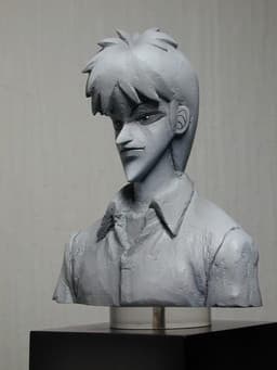 Touhai Densetsu Akagi - Yami ni Maiorita Tensai - Akagi Shigeru - Bust