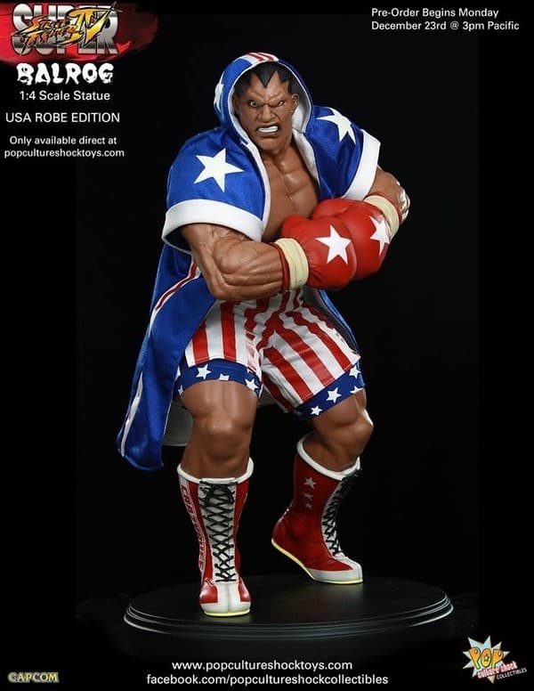 Super Street Fighter IV - Mike Bison - Mixed Media - 1/4 - USA Robe