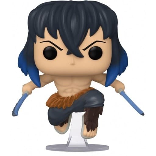 Kimetsu no Yaiba - Hashibira Inosuke - POP! Animation (875) - POP! Vinyl - Unmasked, Flocked, Chase