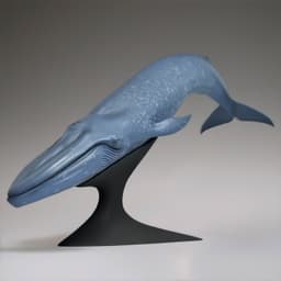 Blue Whale National Museum of Nature and Science Permanent Exhibition (Outdoor Exhibit) Complete Figure, view 3 of 7