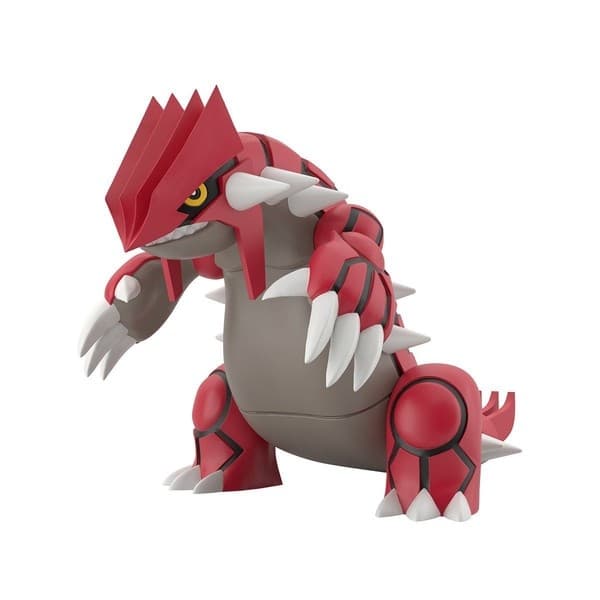 Pocket Monsters - Groudon - Bandai Shokugan - Candy Toy - Pokémon Scale World - 1/20