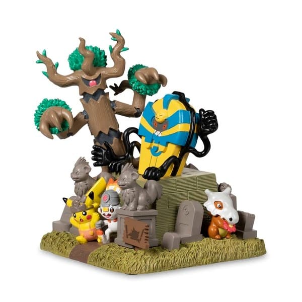 Pocket Monsters - Desukarn - Gardie - Ghost - Hibanny - Karakara - Ohrot - Pikachu - Haunted Pokémon Village - Cofagrigus Crypt
