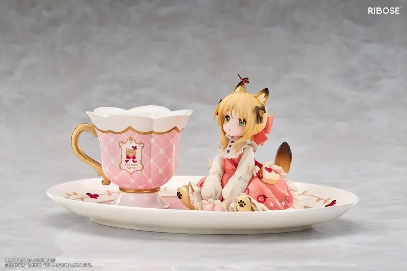 DLC Series "Tea Time Cats" "Orange Cat" Complete Figure, view 4 of 11
