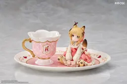 DLC Series "Tea Time Cats" "Orange Cat" Complete Figure, view 1 of 12
