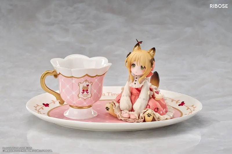 DLC Series "Tea Time Cats" "Orange Cat" Complete Figure