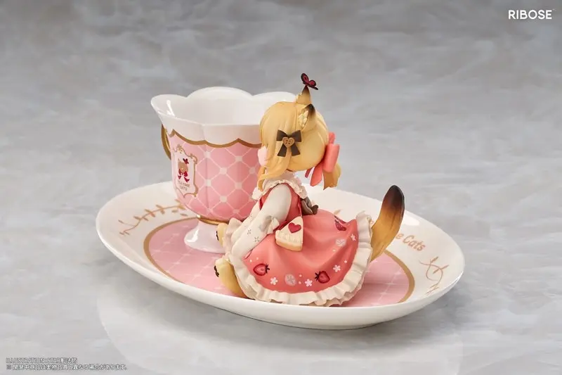DLC Series "Tea Time Cats" "Orange Cat" Complete Figure, view 1 of 11