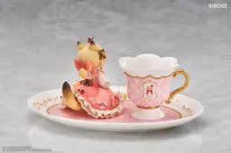 DLC Series "Tea Time Cats" "Orange Cat" Complete Figure, view 3 of 12
