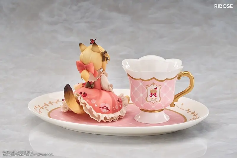 DLC Series "Tea Time Cats" "Orange Cat" Complete Figure, view 2 of 11