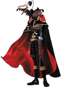 Ginga Tetsudou 999 - Captain Harlock - Torisan - Real Action Heroes (#422) - 1/6