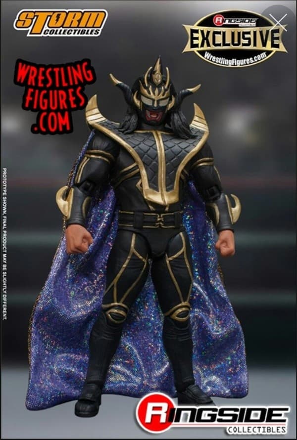 New Japan Pro-Wrestling - Jushin Thunder Liger - 1/12 - (Black & Gold)Ringside Exclusive