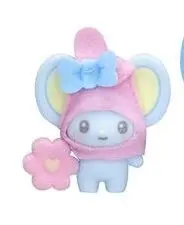 Sanrio Characters - Flat - My Melody - Flocky Figure - Petit Tomo Sanrio Characters - My Melody no Toire
