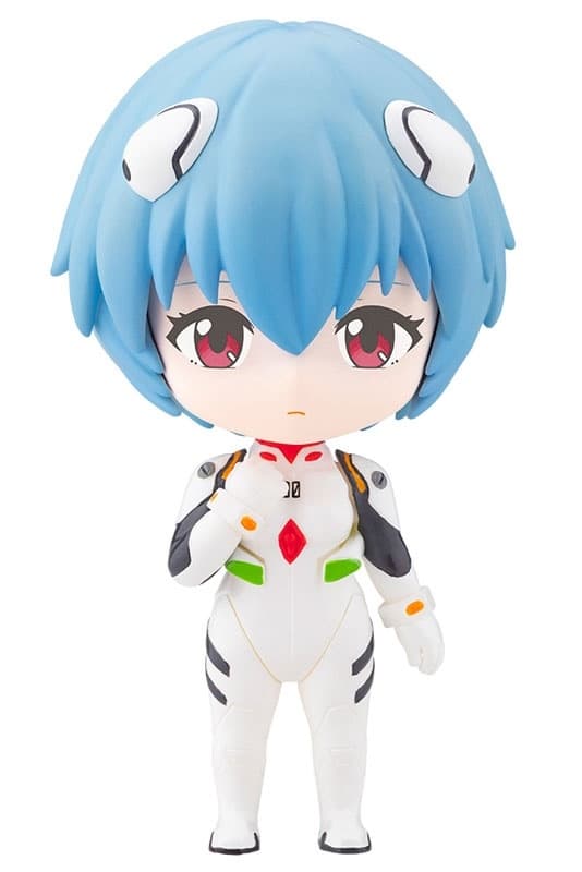 OSHI WORKS Mini Rebuild of Evangelion Rei Ayanami Complete Figure, view 5 of 5