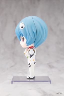 OSHI WORKS Mini Rebuild of Evangelion Rei Ayanami Complete Figure, view 2 of 6