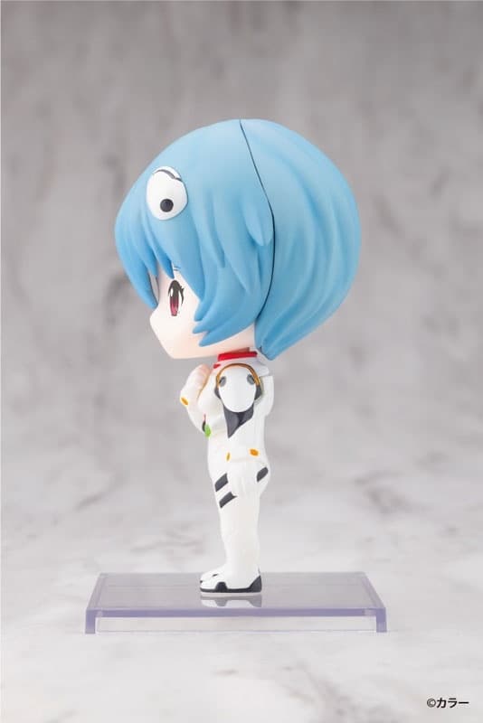 OSHI WORKS Mini Rebuild of Evangelion Rei Ayanami Complete Figure, view 1 of 5