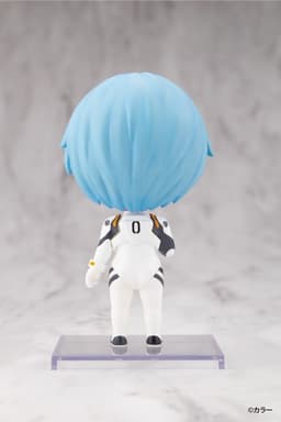 OSHI WORKS Mini Rebuild of Evangelion Rei Ayanami Complete Figure, view 3 of 6