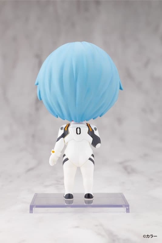OSHI WORKS Mini Rebuild of Evangelion Rei Ayanami Complete Figure, view 2 of 5