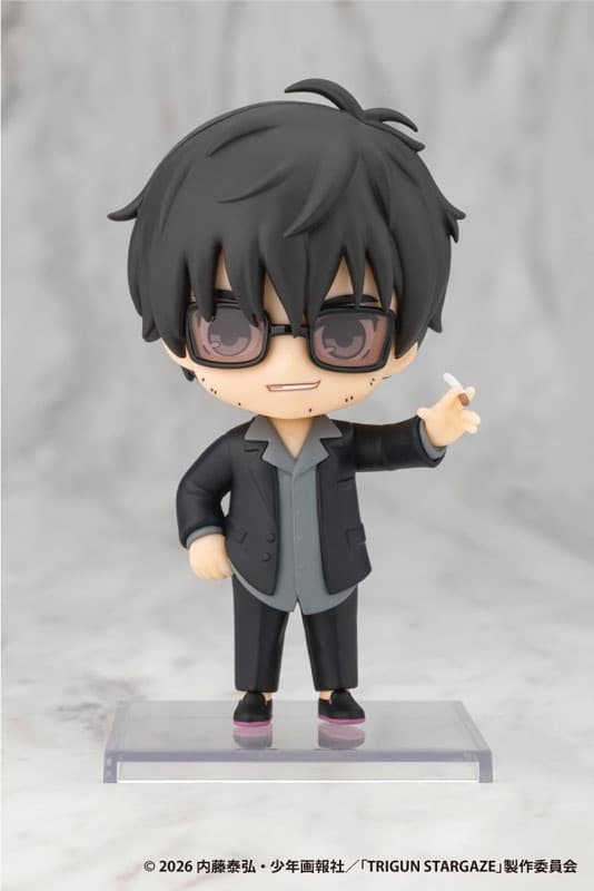 OSHI WORKS Mini TRIGUN STARGAZE Nicholas D. Wolfwood Complete Figure