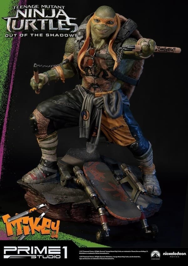 Teenage Mutant Ninja Turtles: Out of the Shadows - Michelangelo - Premium Masterline (PMTMNT-06) - 1/4