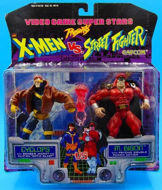 X-Men vs. Street Fighter - Cyclops - Video Game Super Stars