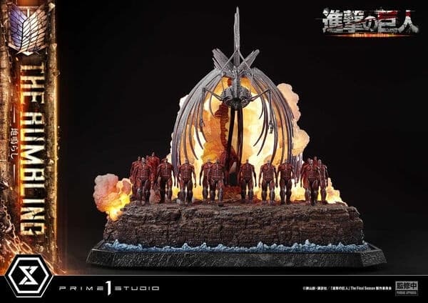Shingeki no Kyojin The Final Season - Kabe no Kyojin - Shuubi no Kyojin - Ultimate Diorama Masterline (UDMAOT-01) - The Rumbling