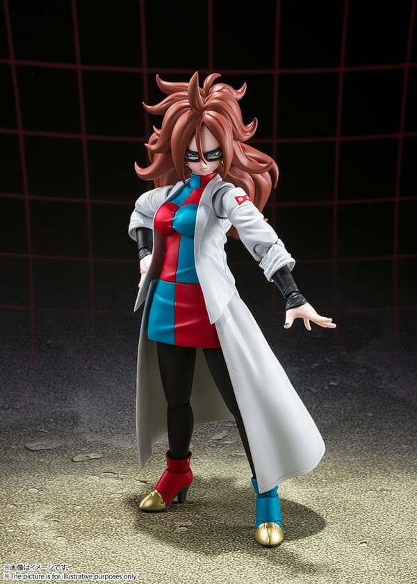 Dragon Ball FighterZ - Android 21 - S.H.Figuarts - Lab Coat