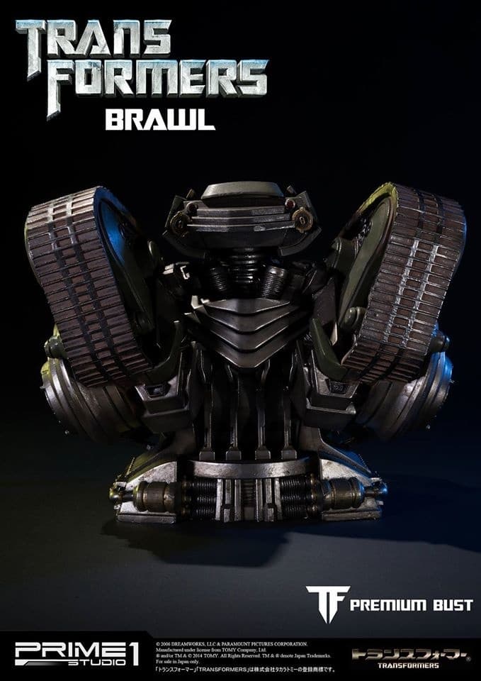 Transformers (2007) - Brawl - Bust - Premium Bust (PBTFM-04), view 2 of 5