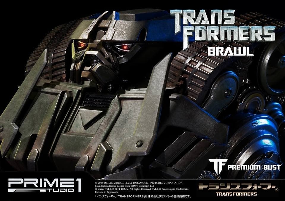 Transformers (2007) - Brawl - Bust - Premium Bust (PBTFM-04), view 3 of 5