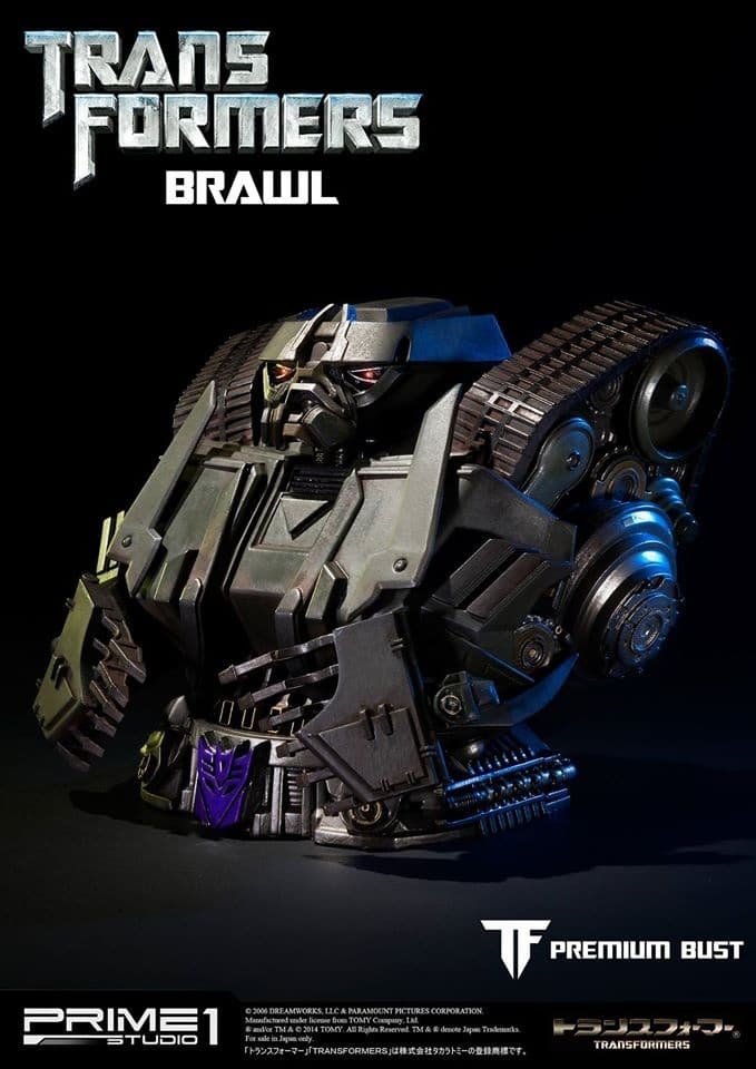 Transformers (2007) - Brawl - Bust - Premium Bust (PBTFM-04), view 5 of 5