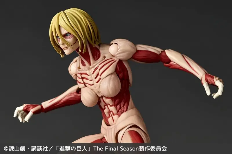 Revoltech Amazing Yamaguchi Attack on Titan Female Titan, view 7 of 13