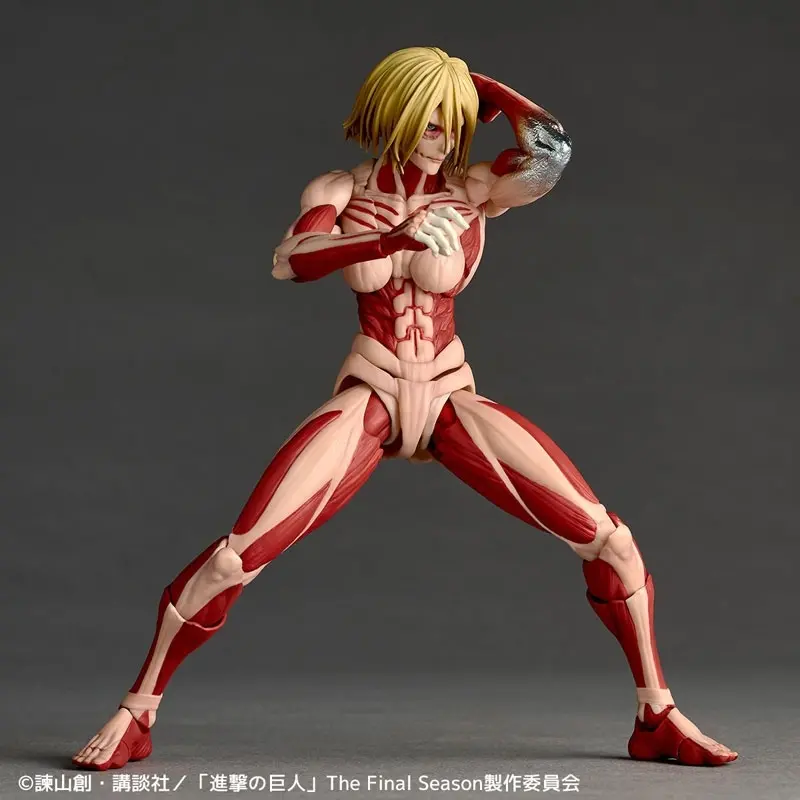 Revoltech Amazing Yamaguchi Attack on Titan Female Titan, view 3 of 13