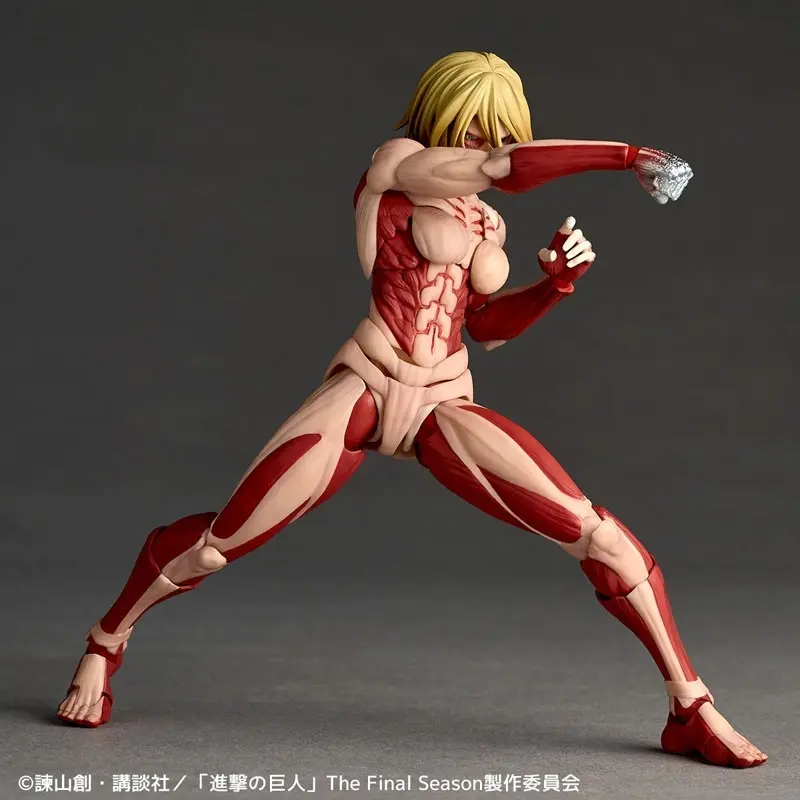 Revoltech Amazing Yamaguchi Attack on Titan Female Titan, view 4 of 13