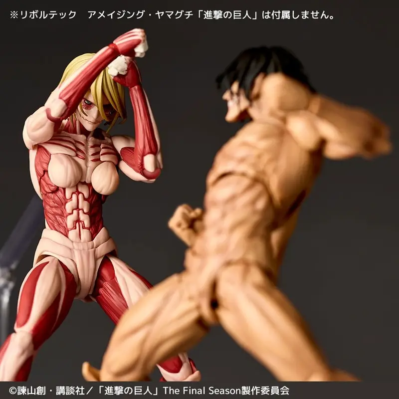 Revoltech Amazing Yamaguchi Attack on Titan Female Titan, view 6 of 13