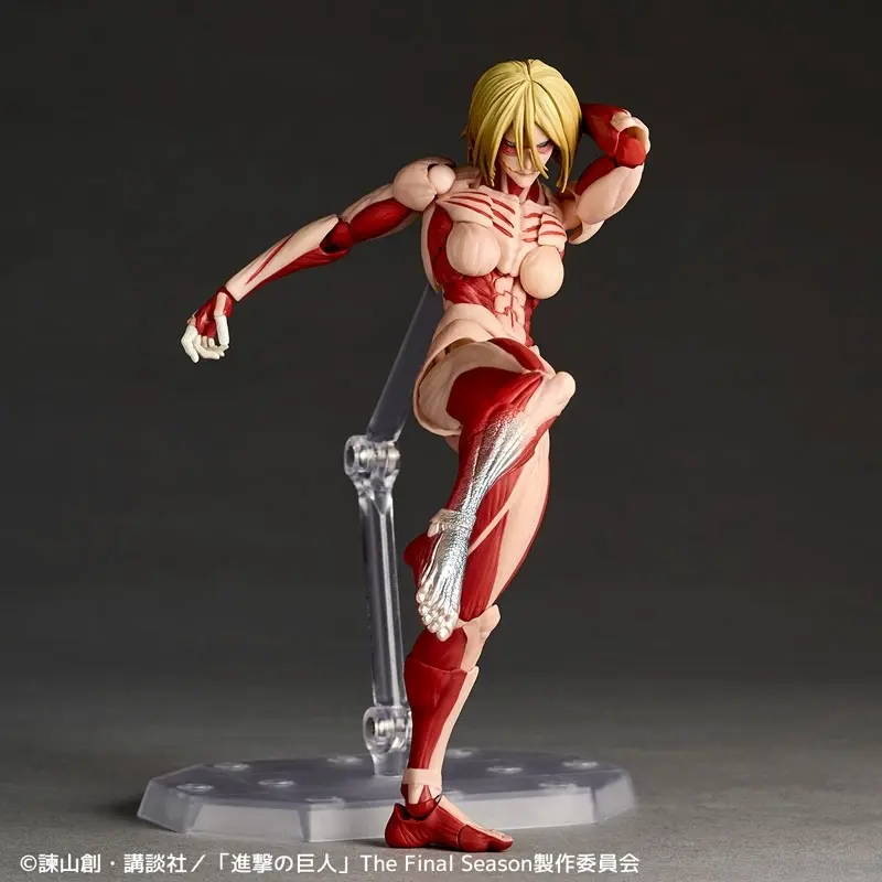 Revoltech Amazing Yamaguchi Attack on Titan Female Titan, view 5 of 13