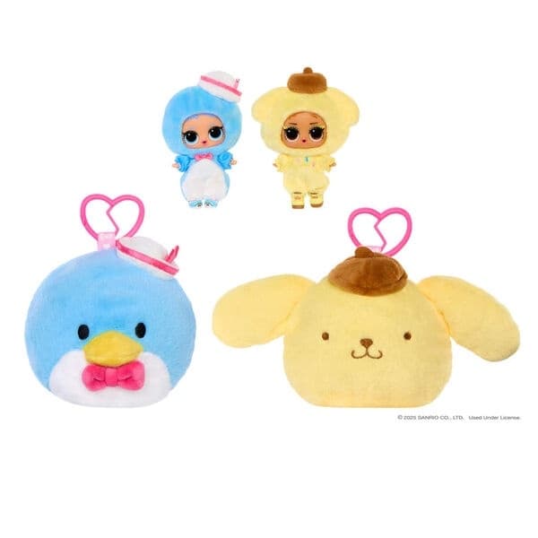 Sanrio Characters - Tuxedo Sam - L.O.L. Loves Hello Kitty Reversible Plush Surprise - L.O.L. Surprise! - Sailor Tuxedosam