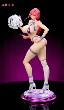 Molly's Changing Clothes Time Iris Cheerleader Ver. 1/4 Scale Pre-painted Complete Figure D, view 1 of 7