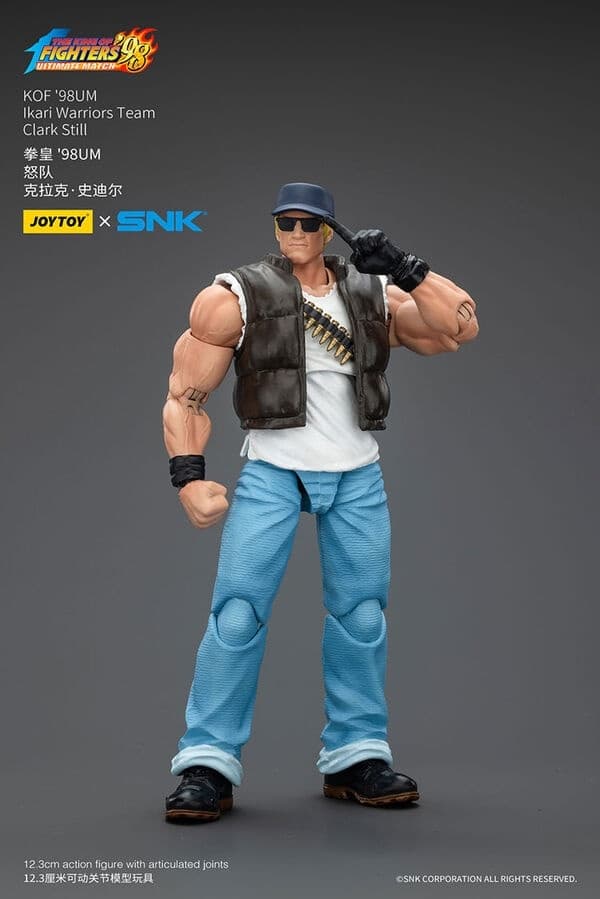 The King of Fighters '98 Ultimate Match - Clark Still - JOYTOY x SNK - 1/18