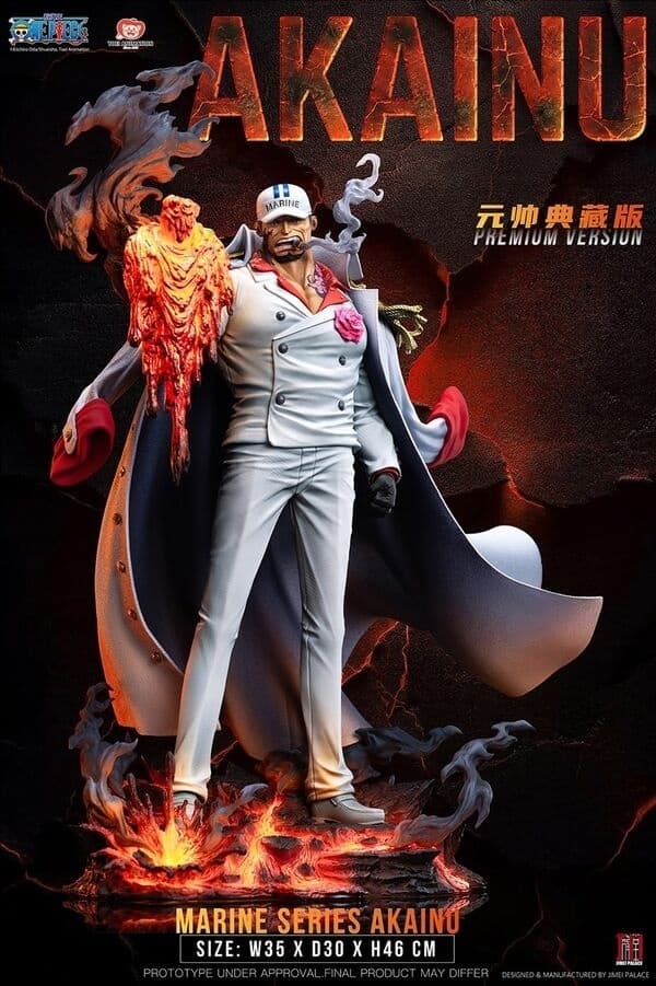 One Piece - Sakazuki - Legendary Series - 1/6 - Ver B:Fleet Admiral, Premium Version