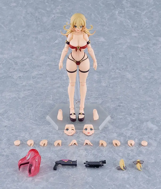 figma BUNNY SUIT PLANNING Veronica Sweetheart: Swimsuit Ver., view 10 of 11