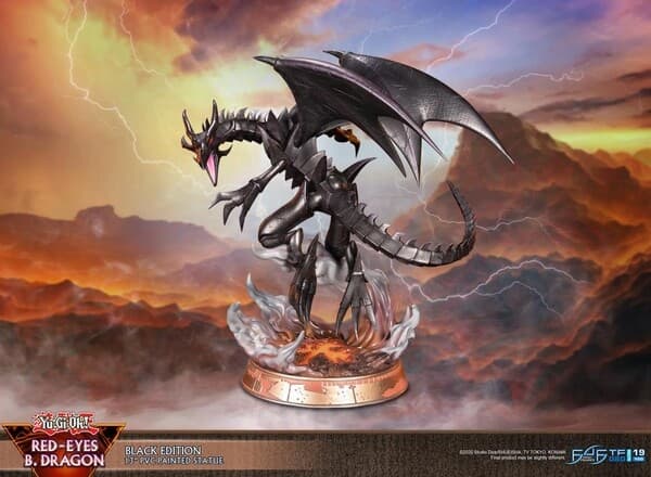 Yu-Gi-Oh! Duel Monsters - Red Eyes Black Dragon - Black Edition