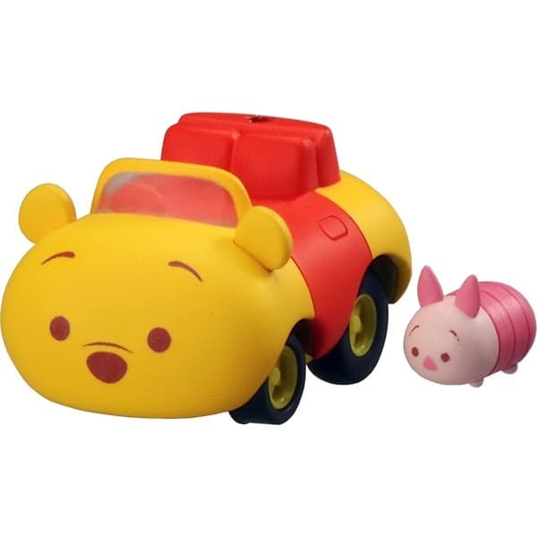 Disney Tsum Tsum - Piglet - Winnie-the-Pooh - ChoroQ - ChoroQ Mix (QM-13) - Pooh & Piglet