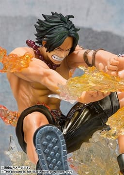 One Piece - Portgas D. Ace - Figuarts ZERO - Battle ver. Juujika , Special Color Edition, view 13 of 16
