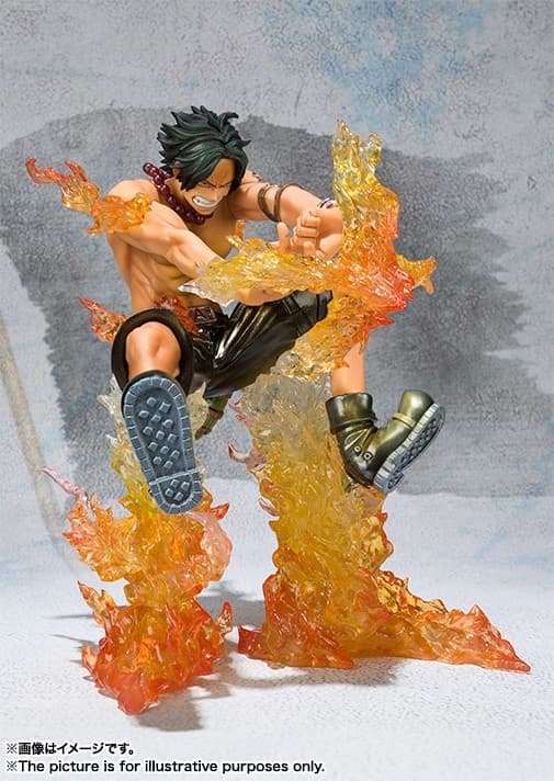 One Piece - Portgas D. Ace - Figuarts ZERO - Battle ver. Juujika , Special Color Edition