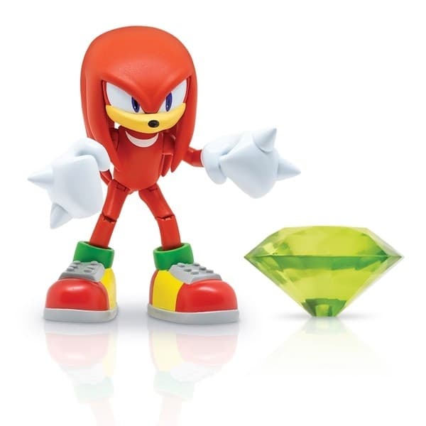 Sonic the Hedgehog - Knuckles the Echidna - Sonic 4-Inch Articulated Figure (Wave 2)