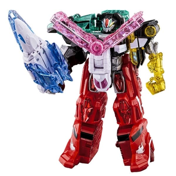 Mashin Sentai Kiramager - Mashin Fire - Mashin Helico - Mashin Jetter - Mashin Mach - Mashin Shovellow - DX - Kiramager Robo Series (01) - Kiramaizin