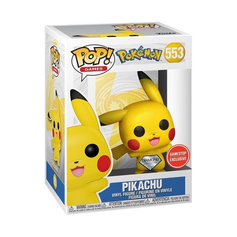 Pocket Monsters - Pikachu - Diamond Collection - POP! Games (553) - POP! Pokémon - POP! Vinyl (43263) -…, view 1 of 2