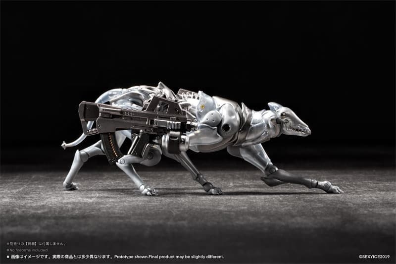 PURE.ICE x Vermin Canine-Type Biological Weapon Zatard Hound - Tactical Support Variant Action Figure, view 10 of 20