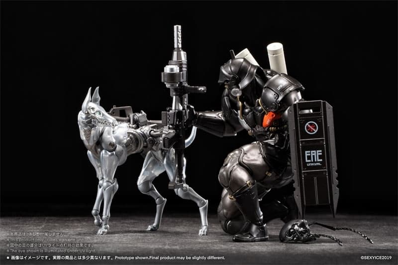 PURE.ICE x Vermin Canine-Type Biological Weapon Zatard Hound - Tactical Support Variant Action Figure, view 17 of 20