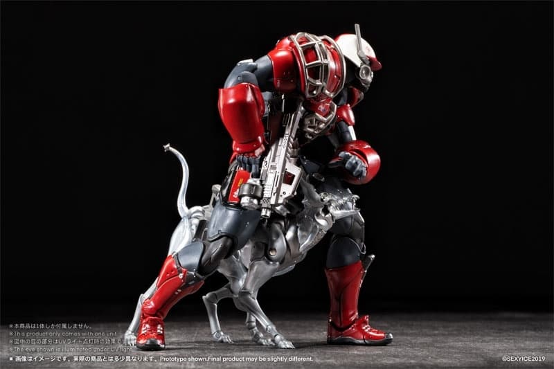 PURE.ICE x Vermin Canine-Type Biological Weapon Zatard Hound - Tactical Support Variant Action Figure, view 15 of 20